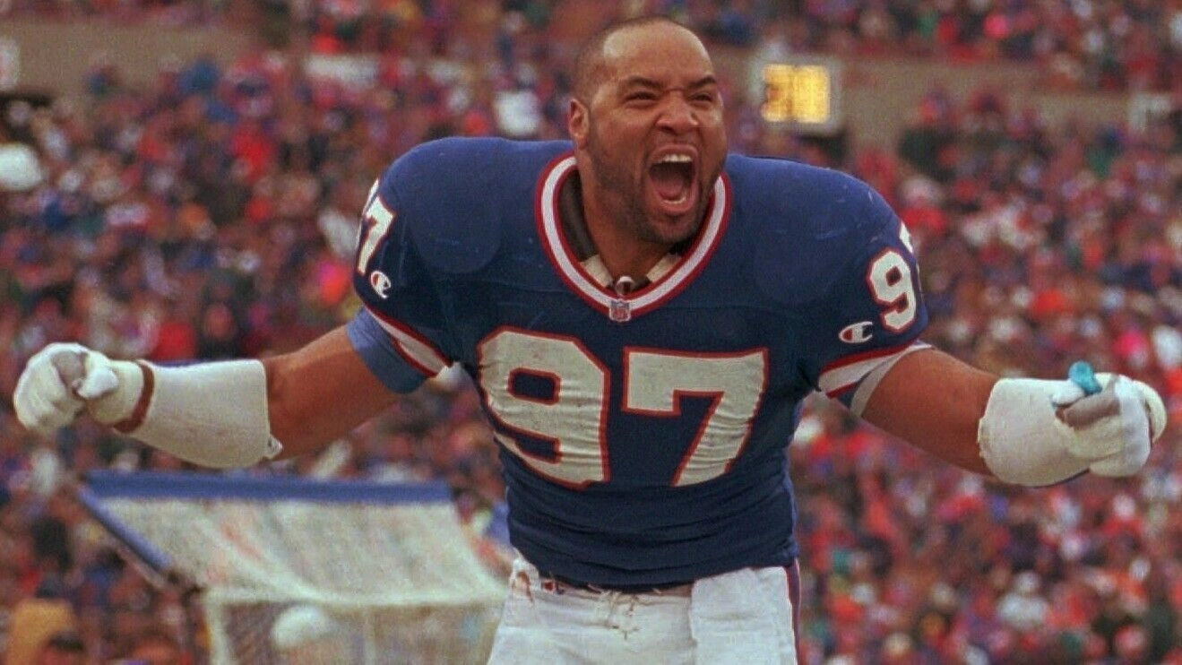 Cornelius Bennett Signed Buffalo Bills Jersey (JSA COA) Played in 5 Super Bowls