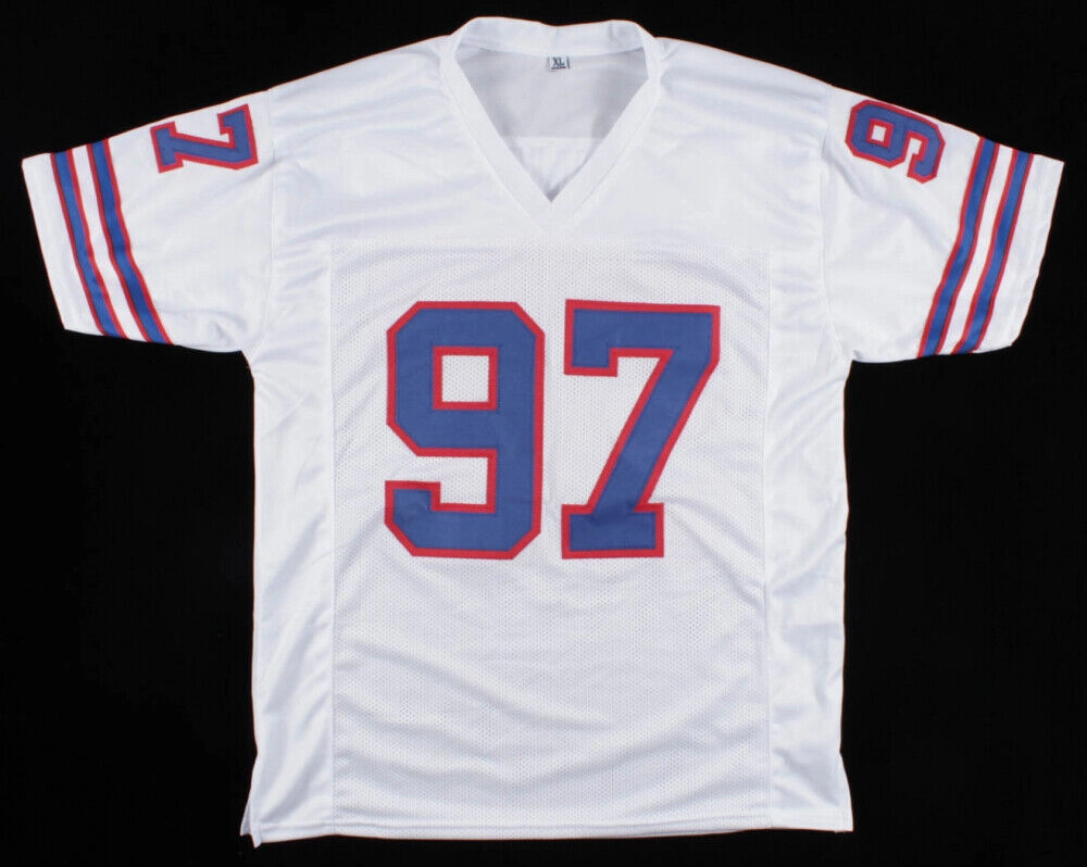 Cornelius Bennett Signed Buffalo Bills Jersey (JSA COA) Played in 5 Super Bowls