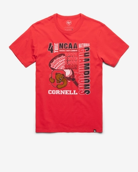 CORNELL BIG RED NCAA NATIONAL CHAMPIONS '47 FRANKLIN TEE