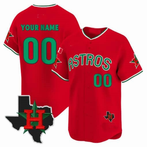 Custom Houston Astros Mexico Texas Patch Vapor Premier Limited V3 C All Stitched Baseball Jersey