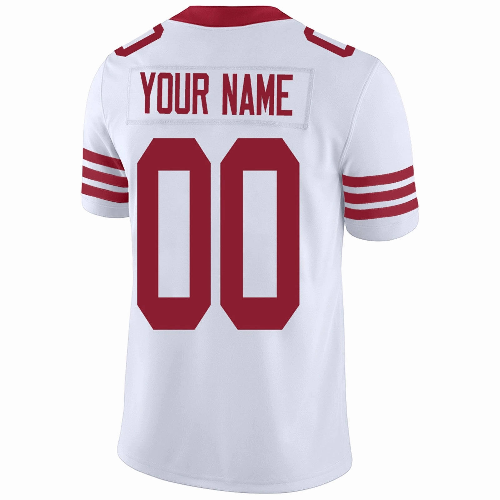Custom SF.49ers Football Jerseys Team Player or Personalized Design Your Own Name for Men's Women's Youth Jerseys Red