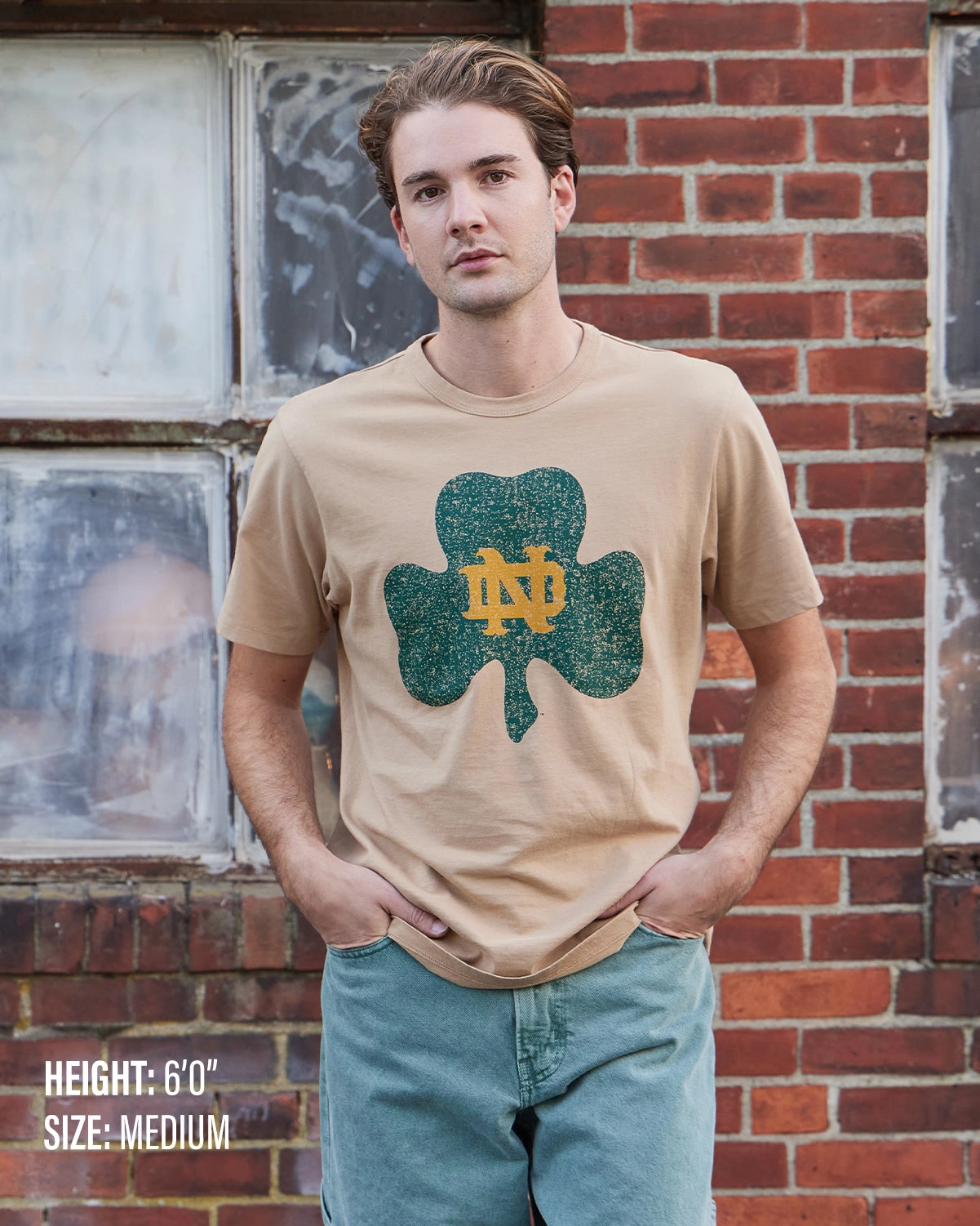 DALLAS COWBOYS DUSTED IMPRINT '47 RIVER TEE