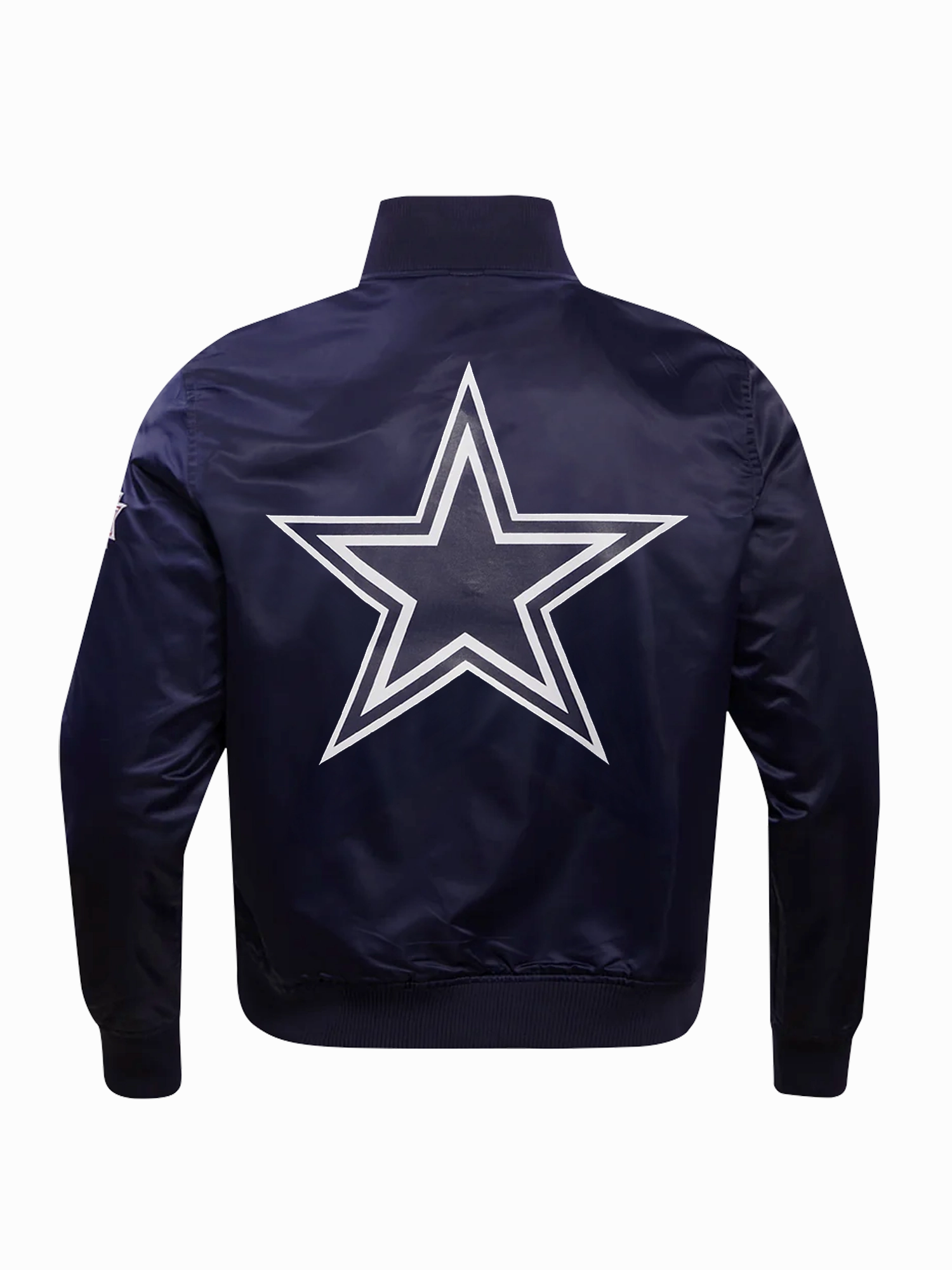 Dallas Cowboys Pro Standard NFL Team Classic Satin Button Jacket - Navy