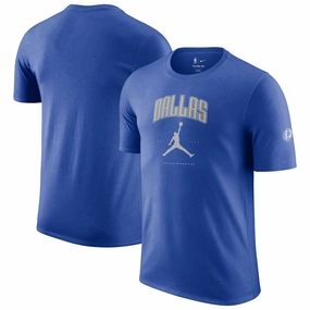 Dallas Mavericks NBA Jordan Brand Unisex Essential Cities T-Shirt - Blue