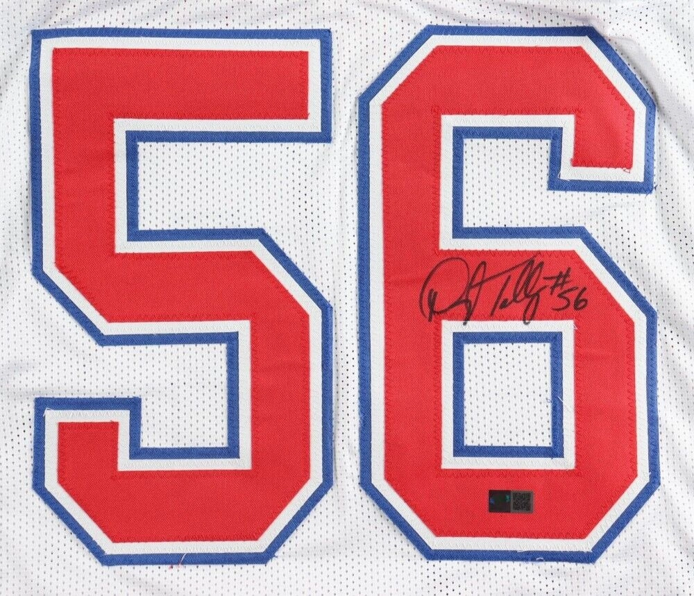 Darryl Talley Signed Buffalo Bills 1991 Pro Bowl Jersey (TSE Holo) Linebacker
