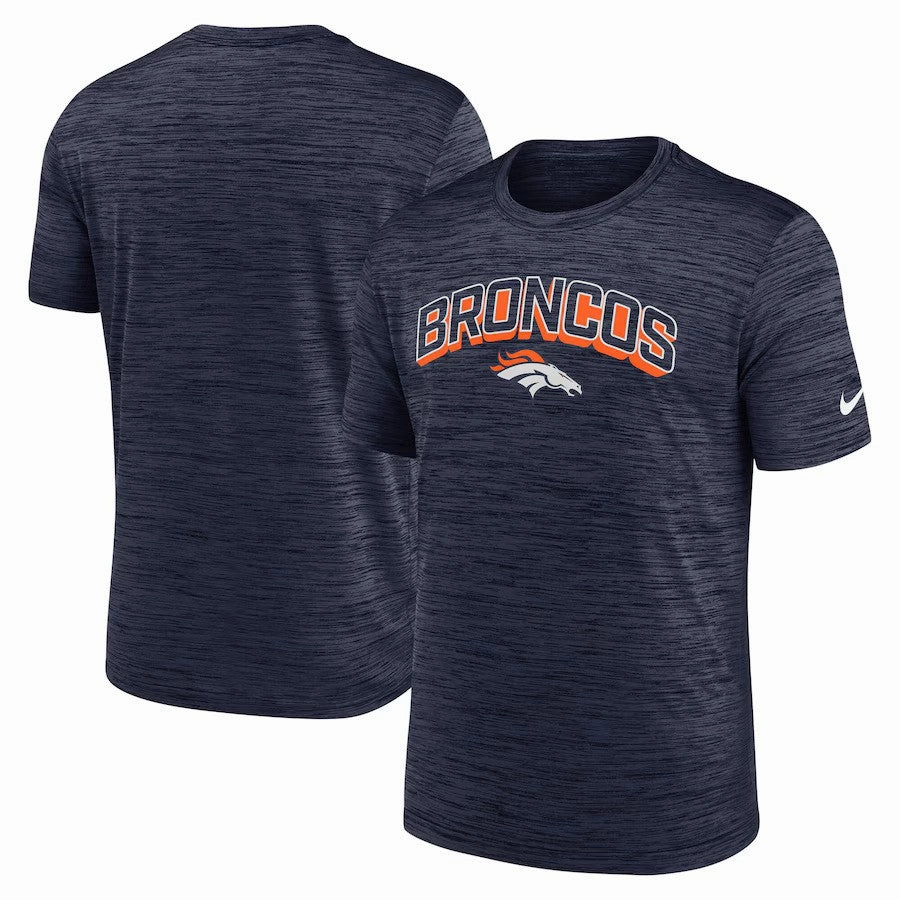 Denver Broncos NFL Nike Velocity Performance T-Shirt - Navy