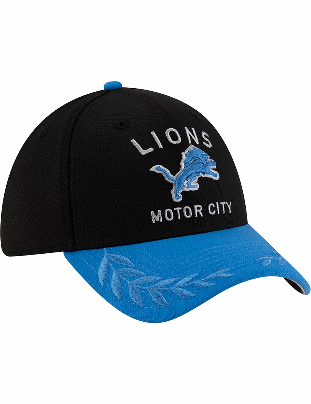 Detroit Lions New Era NFL 25 Draft 39THIRTY Stretch-Fit Hat - Black