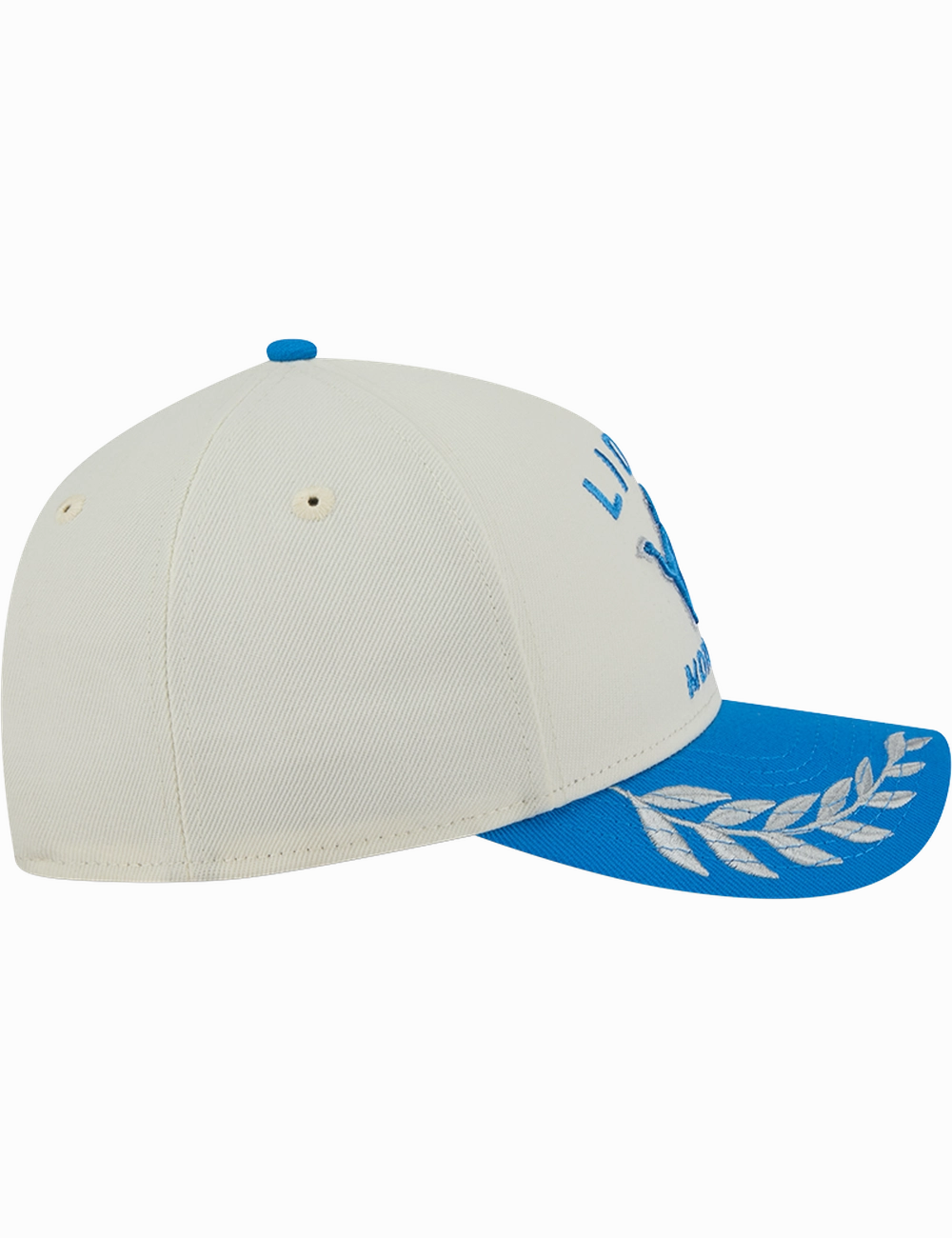 Detroit Lions New Era NFL 25 Draft 9FORTY M-Crown Snapback Hat - Chrome