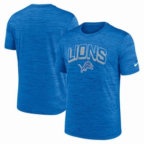 Detroit Lions NFL Nike Velocity Performance T-Shirt - Blue