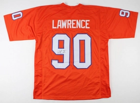 Dexter Lawrence Signed Clemson Tigers Jersey (JSA Hologram) 2xNational Champs DE