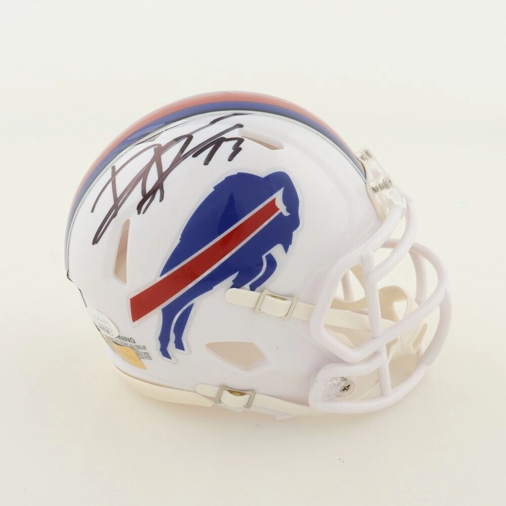 Dion Dawkins Signed Buffalo Bill Mini-Helmet (JSA COA) 7 Year Offensive Tackle