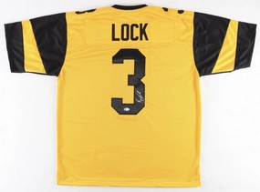 Drew Lock Signed Missouri Tigers Jersey (Beckett) Denver Broncos & Ex Mizzou QB