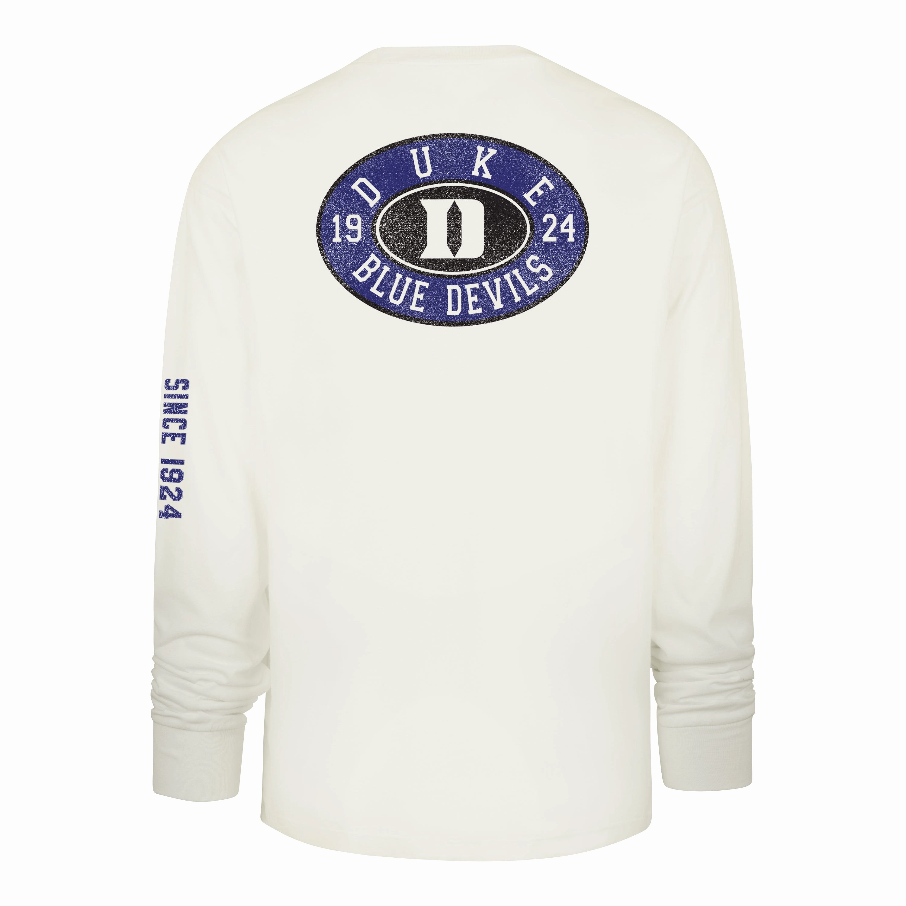 DUKE BLUE DEVILS TIDE SWEEP '47 MONTAUK FOUNDATION LONG SLEEVE TEE