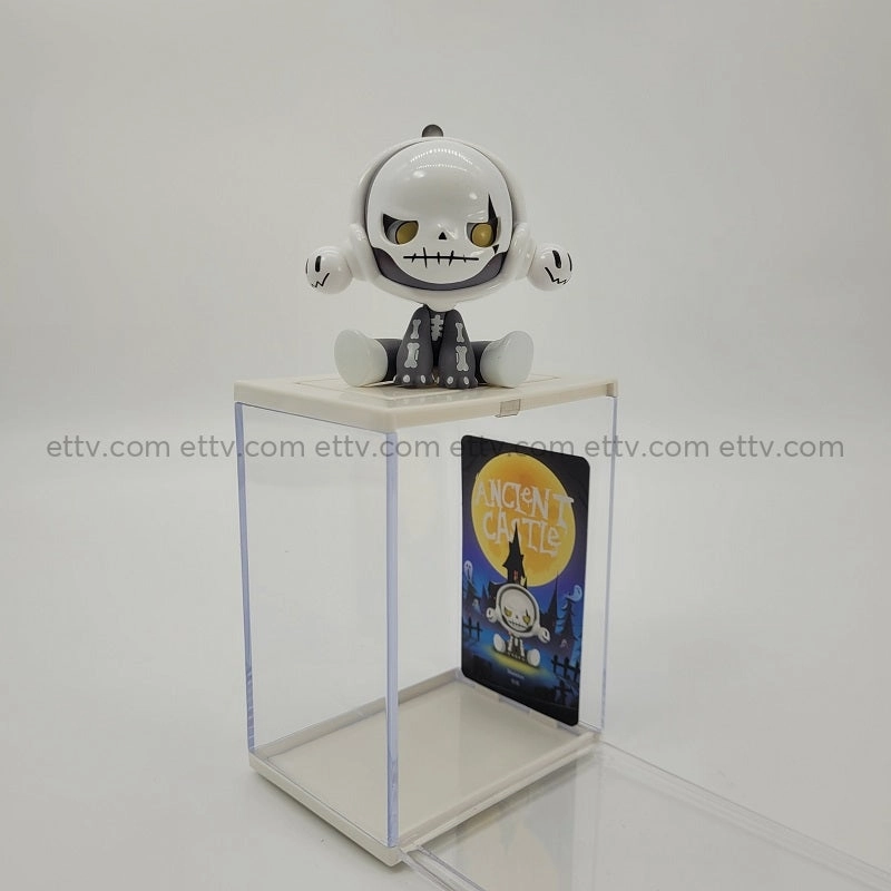 ETTV Popmart SkullPanda Ancient Castle Series (Skeleton) Signed by Artist XiongMiao