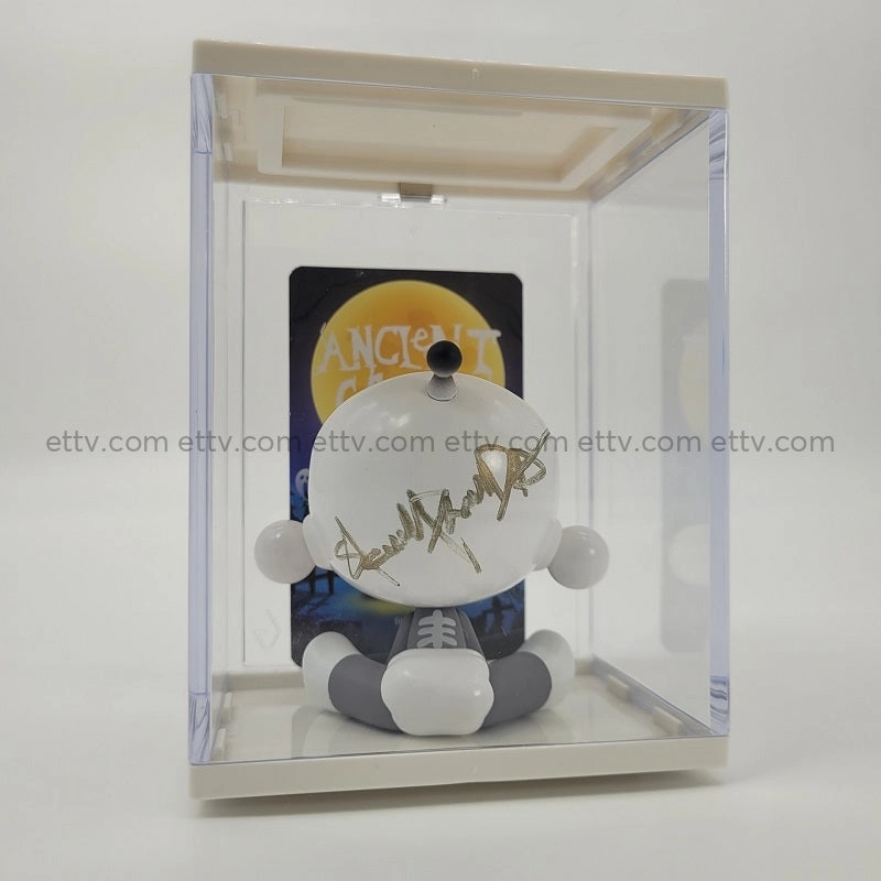 ETTV Popmart SkullPanda Ancient Castle Series (Skeleton) Signed by Artist XiongMiao