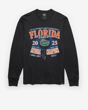 FLORIDA GATORS NCAA NATIONAL CHAMPIONS FRANKLIN LONG SLEEVE TEE