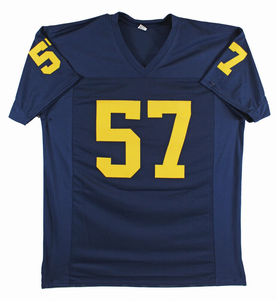Frank Clark Signed Michigan Wolverines Jersey (JSA COA) Kansas City Chiefs D End