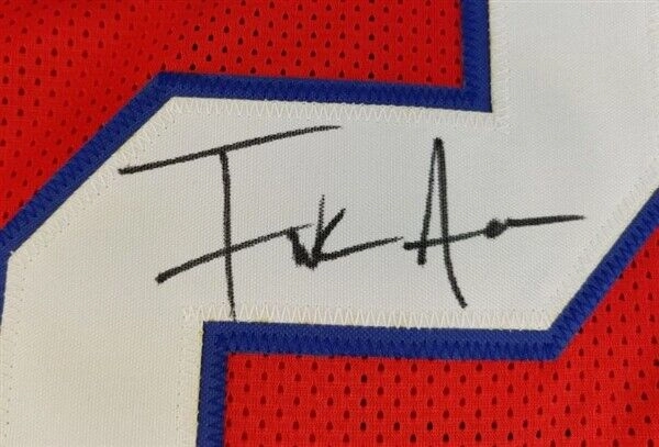Frank Gore Signed Buffalo Bills Red Jersey (JSA COA) 5??Pro Bowl Running Back
