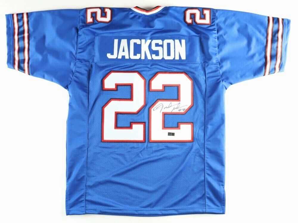 Fred Jackson Signed Bills Jersey (JSA) Buffalo's #3 All Time Leading Rusher