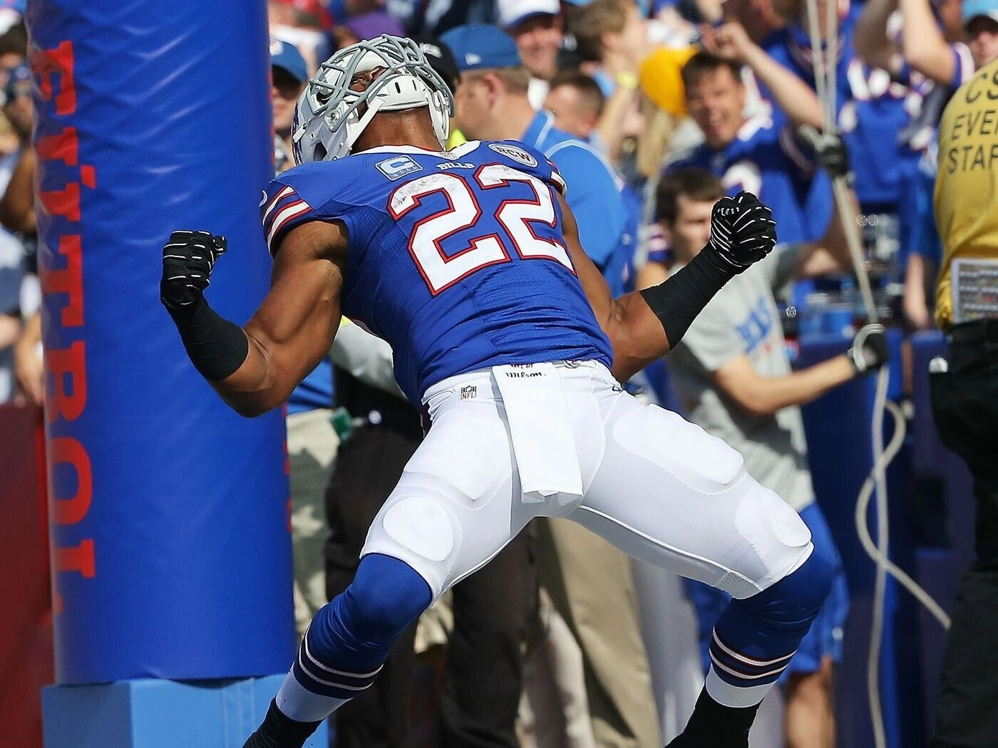 Fred Jackson Signed Bills Jersey (JSA) Buffalo's #3 All Time Leading Rusher