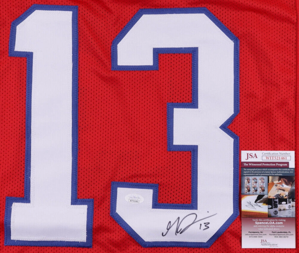 Gabriel Davis Signed Buffalo Bills Jersey (JSA COA) 2020 Draft Pick W.R / U.C.F.