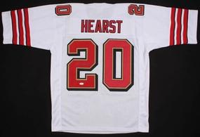 Garrison Hearst Signed San Francisco 49ers White Jersey (JSA COA) 2xPro Bowl RB