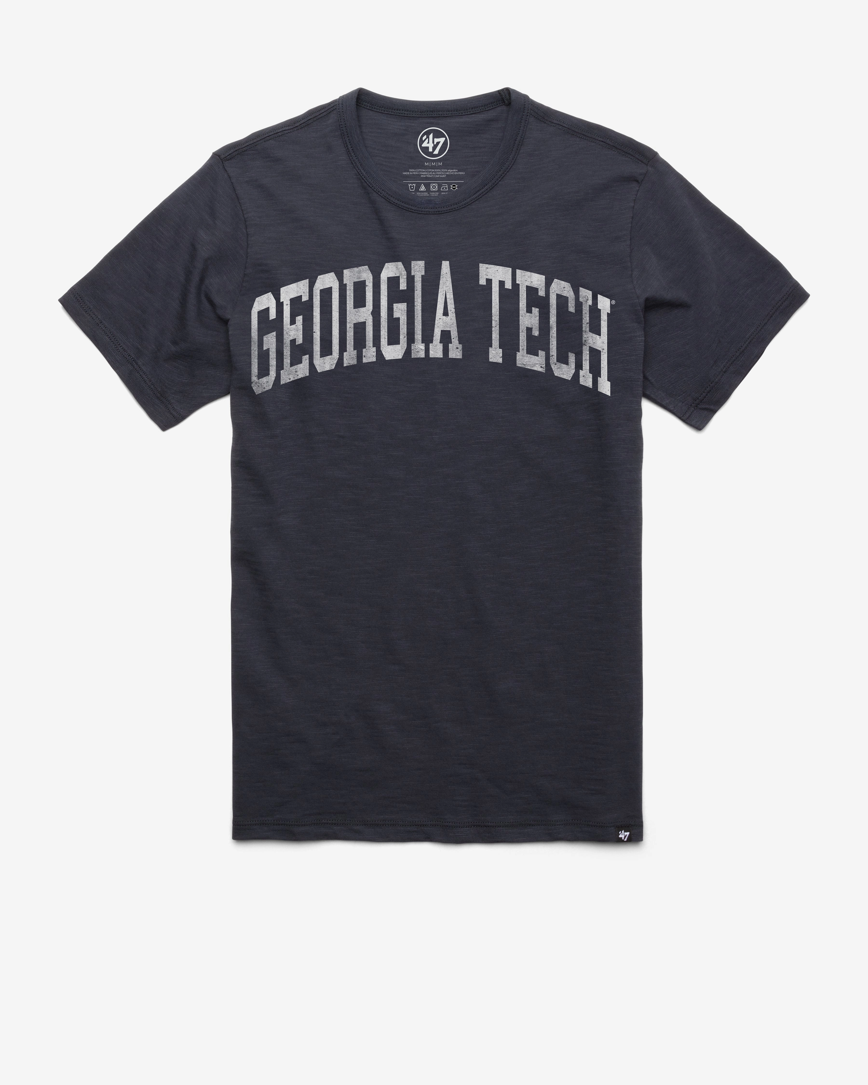 GEORGIA TECH YELLOW JACKETS CLASSIC BLOCK '47 SCRUM TEE
