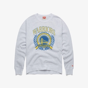 Golden State Warriors Crest Crewneck
