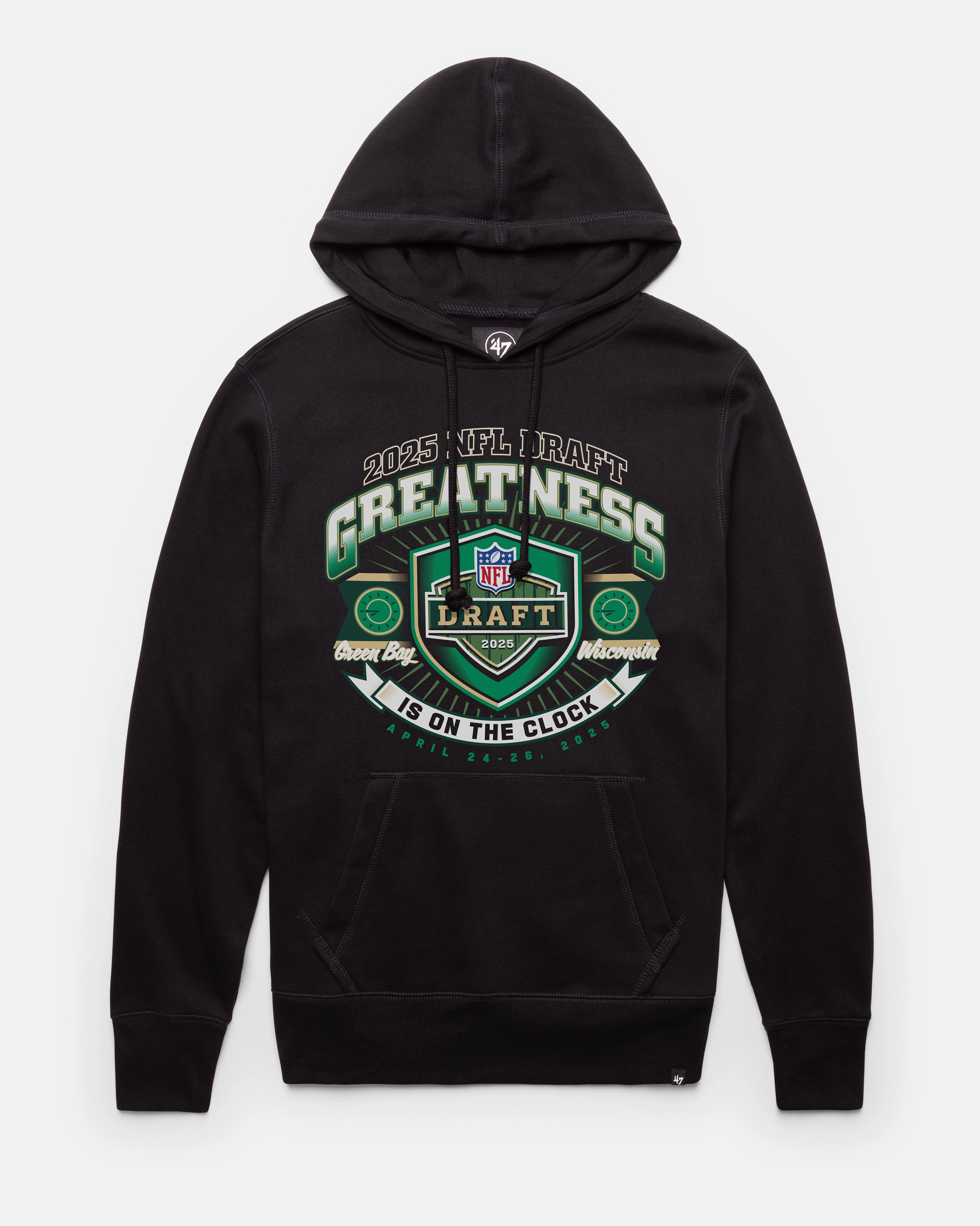GREEN BAY PACKERS NFL DRAFT REGIONAL '47 HEADLINE HOOD