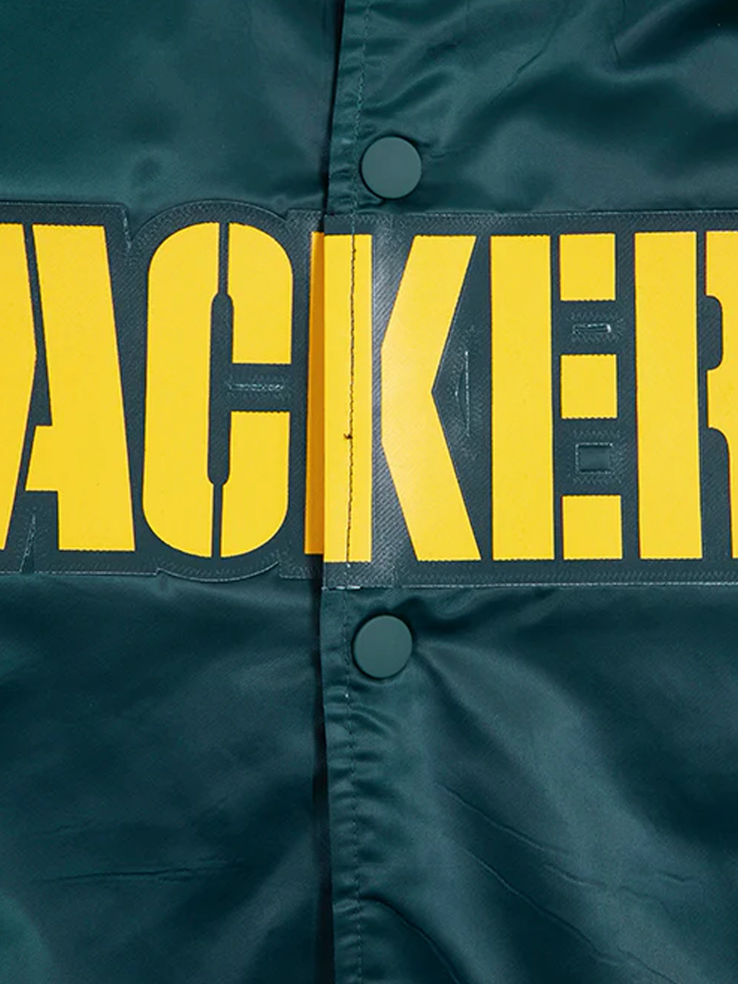Green Bay Packers Pro Standard NFL Team Classic Satin Button Jacket - Green