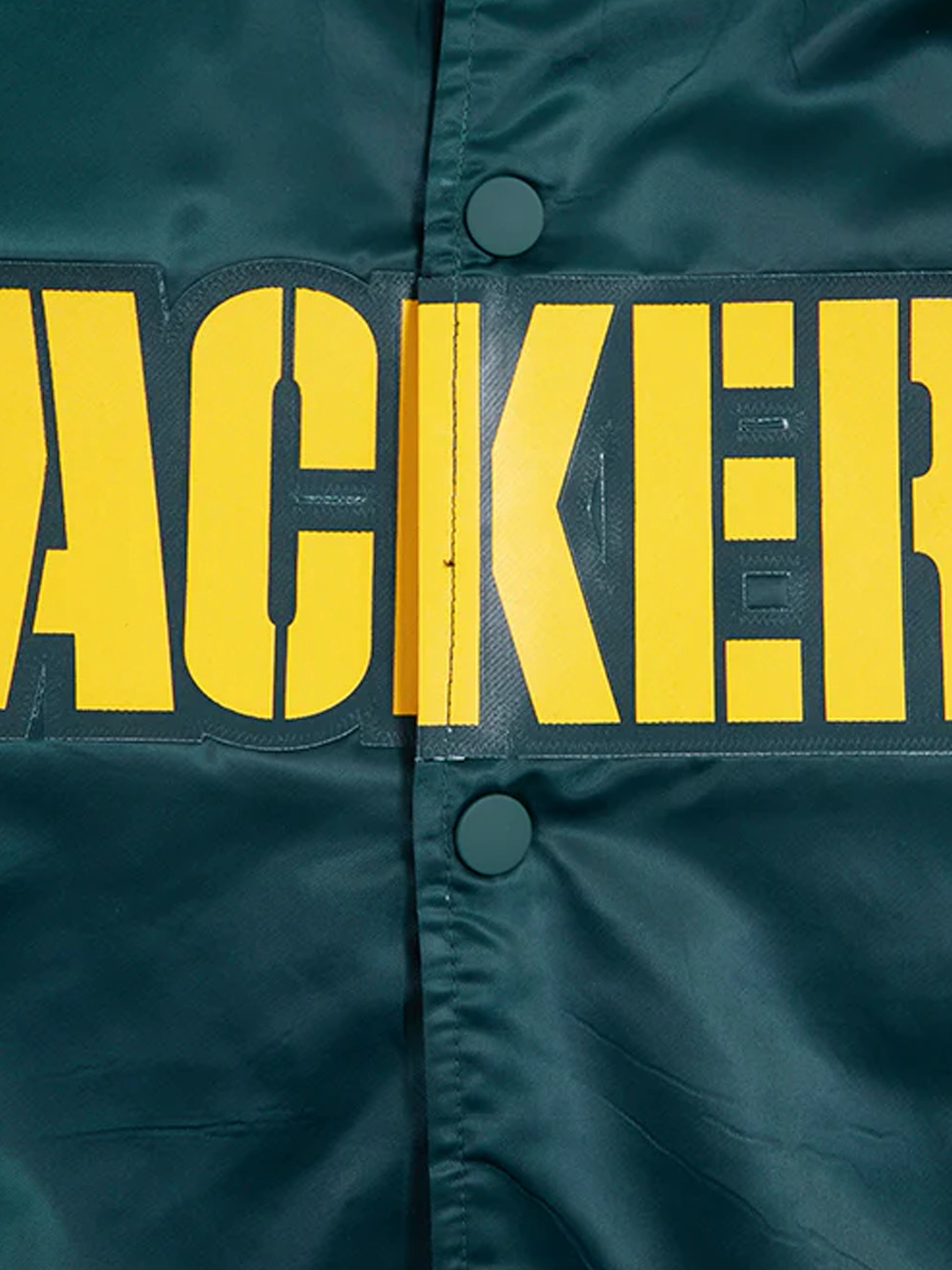Green Bay Packers Pro Standard NFL Team Classic Satin Button Jacket - Green