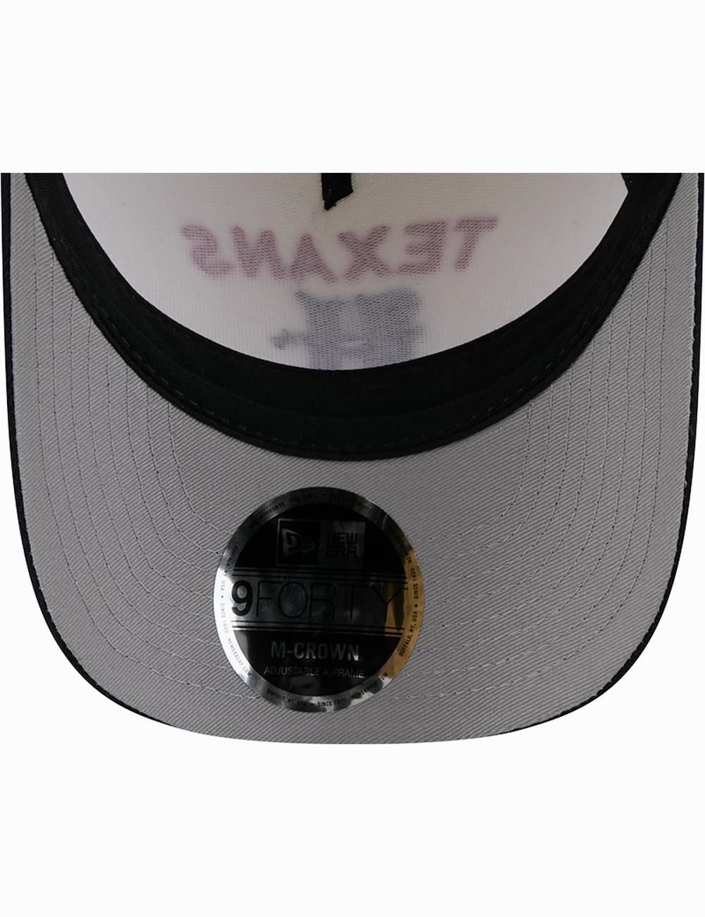 Houston Texans New Era NFL 25 Draft 9FORTY M-Crown Snapback Hat - Chrome