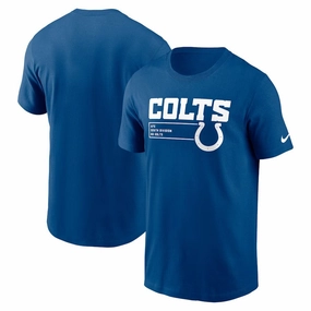 Indianapolis Colts NFL Nike Division Essential T-Shirt - Royal
