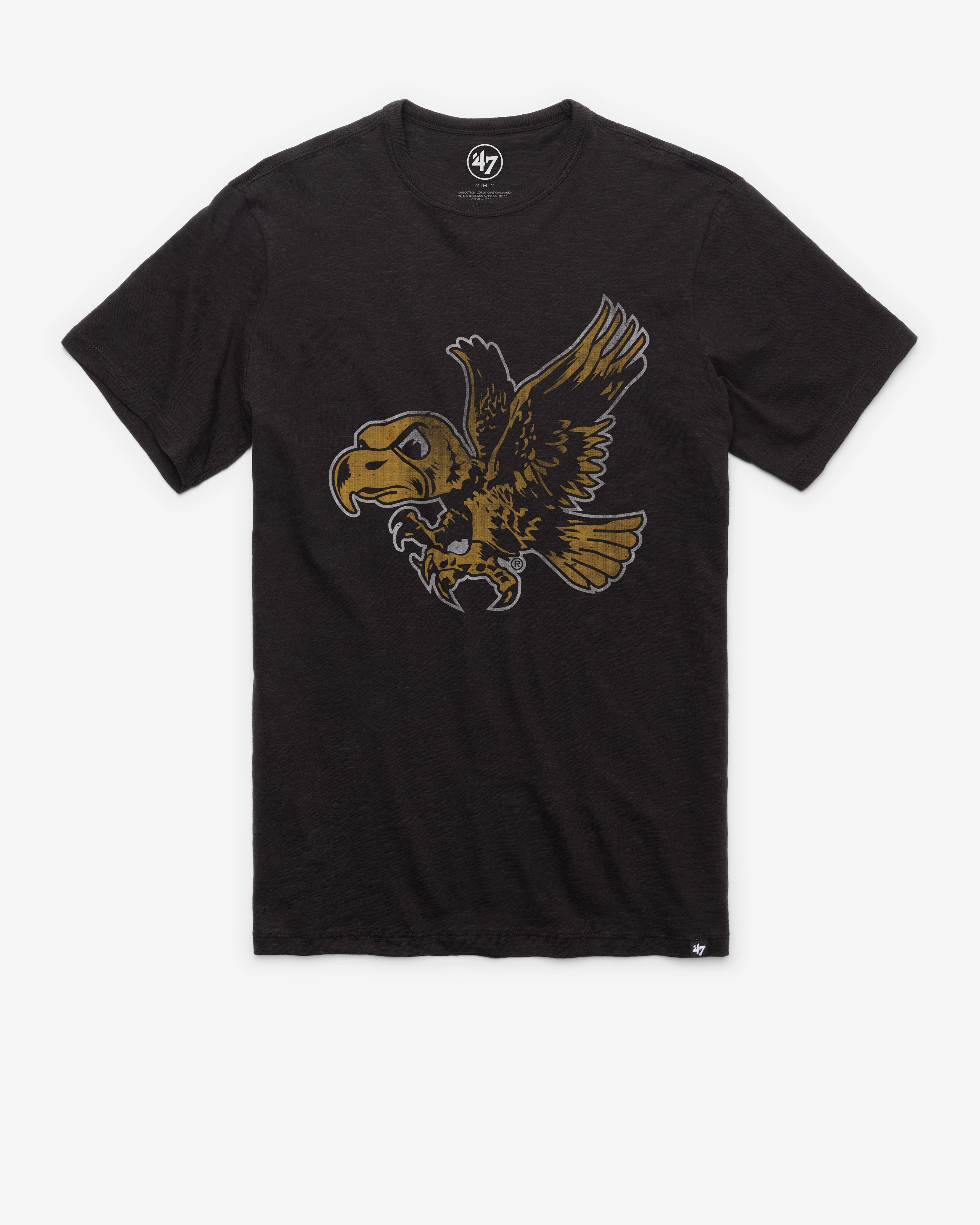 IOWA HAWKEYES VINTAGE GRIT '47 SCRUM TEE