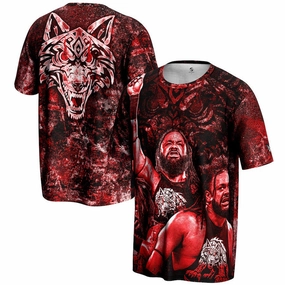 Jacob Fatu WWE ProSphere Graphic T-Shirt - Red