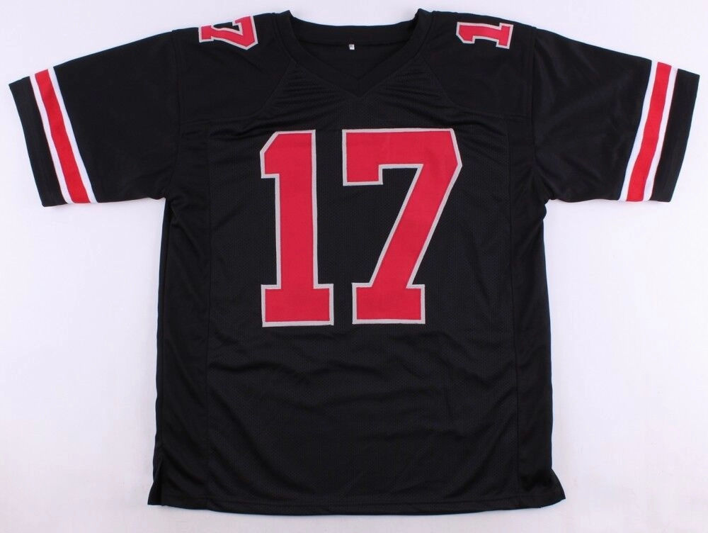 Jalin Marshall Signed Ohio State Buckeyes Jersey (JSA) N.Y.Jets Wide Receiver