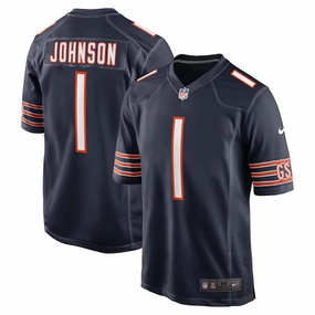 Jaylon Johnson NFL Chicago Bears Nike Game Jersey - Navy