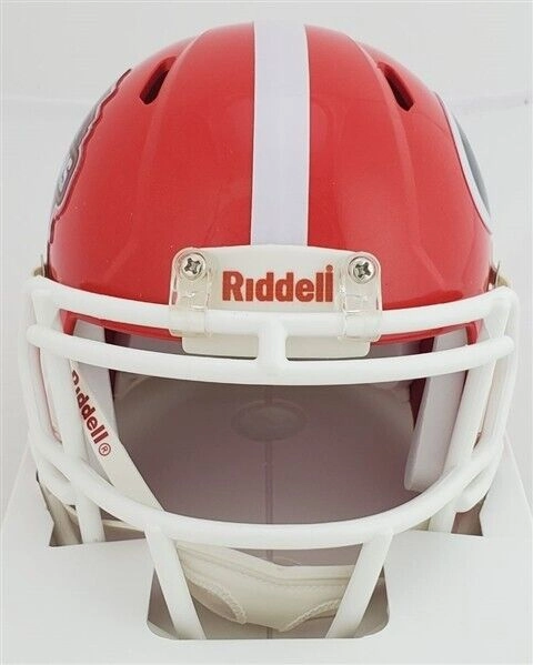 Jordan Davis Signed Georgia Bulldogs Mini Helmet (JSA COA) 2021 National Champs