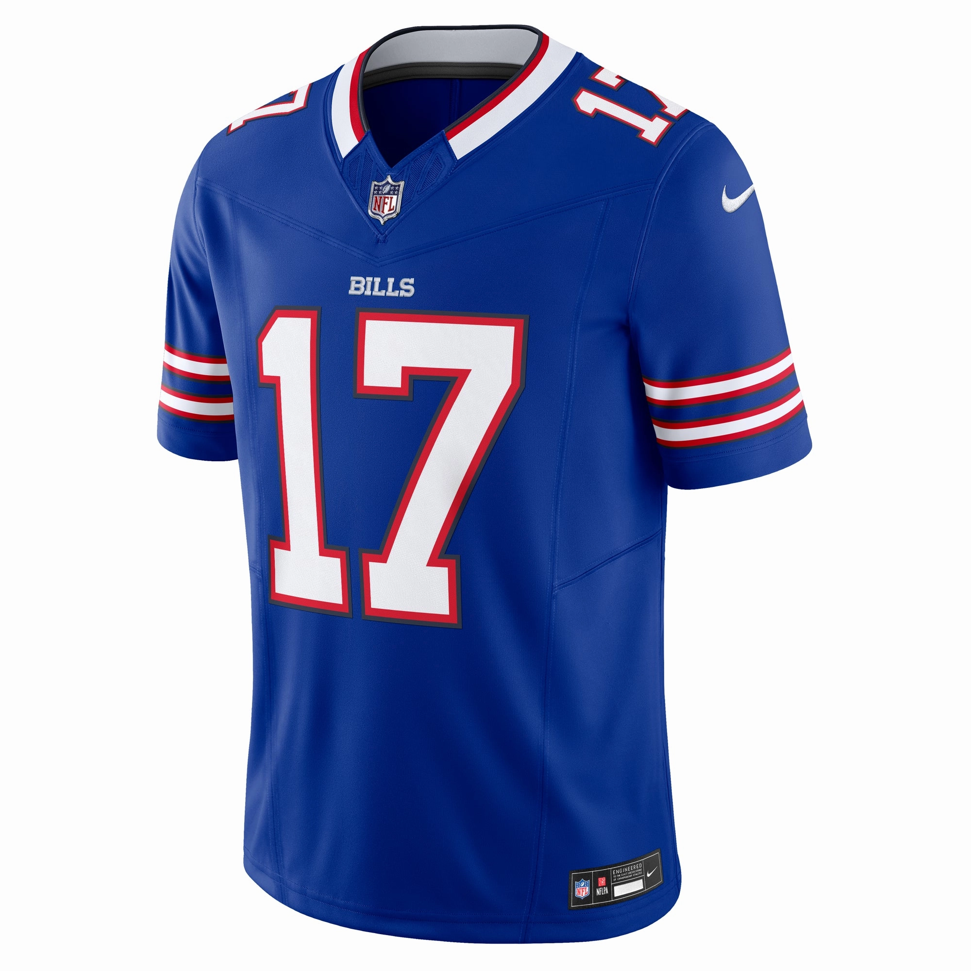 Josh Allen Buffalo Bills NFL Nike Vapor F.U.S.E. Limited Player Blue Jersey