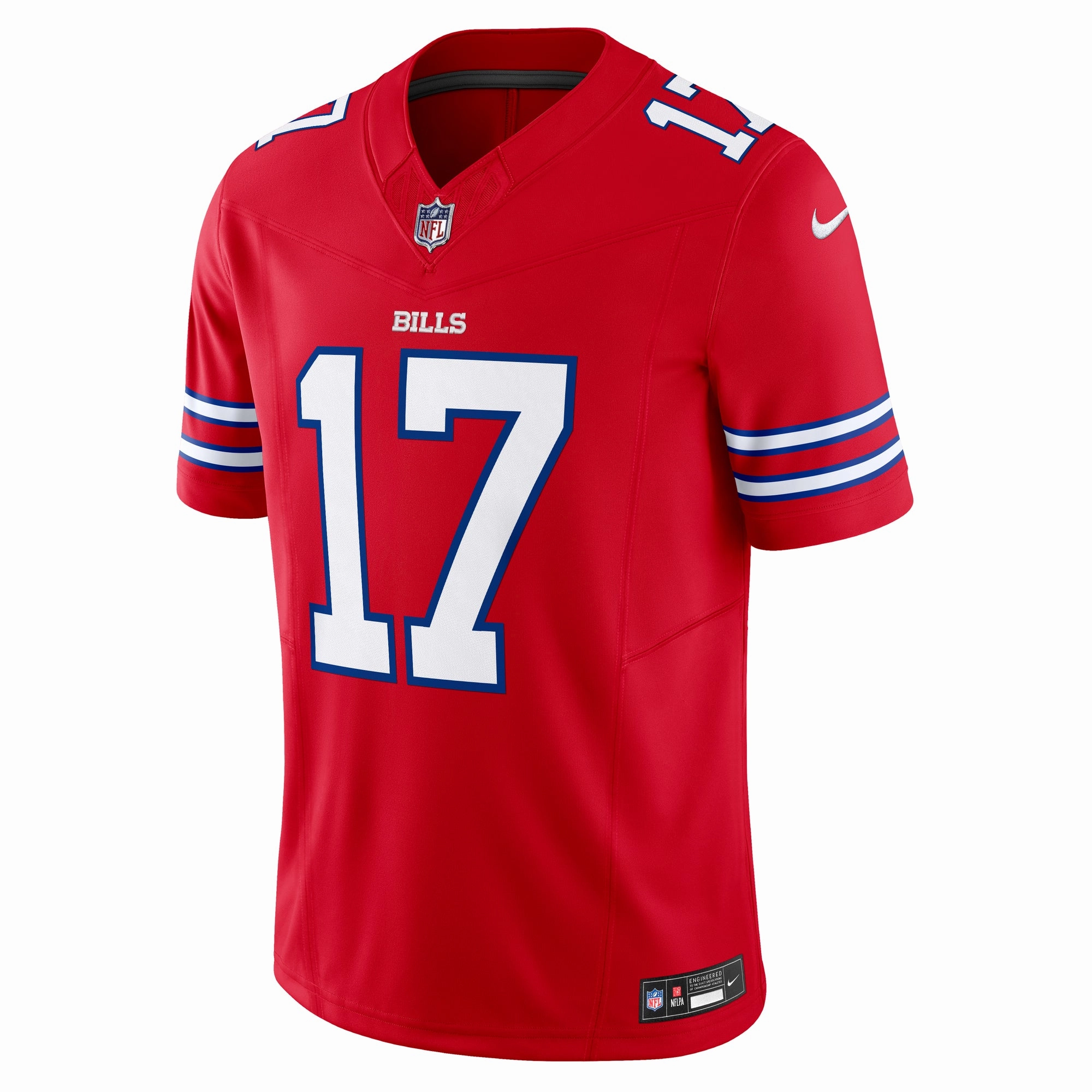 Josh Allen Buffalo Bills NFL Nike Vapor F.U.S.E. Limited Player Red Jersey