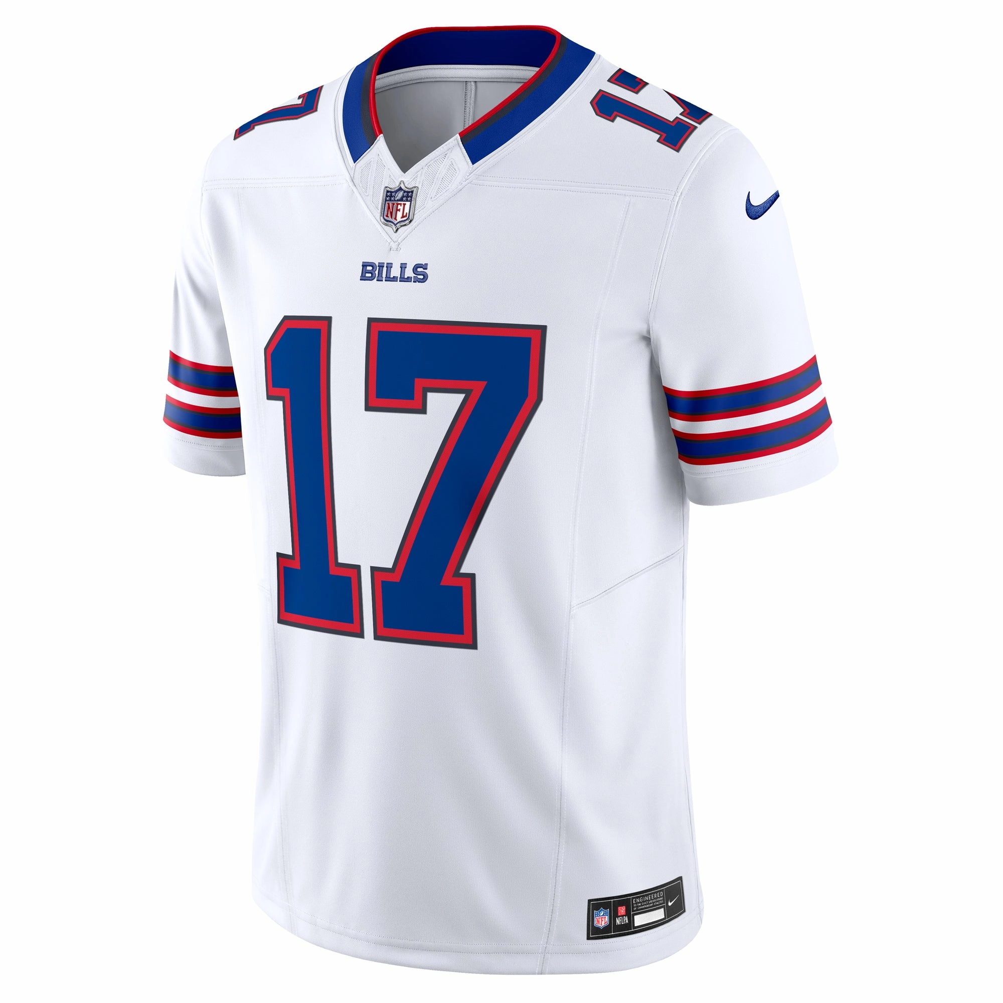 Josh Allen Buffalo Bills NFL Nike Vapor F.U.S.E. Limited Player White Jersey