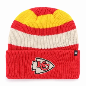KANSAS CITY CHIEFS CLUBHOUSE JENNINGS '47 CUFF KNIT
