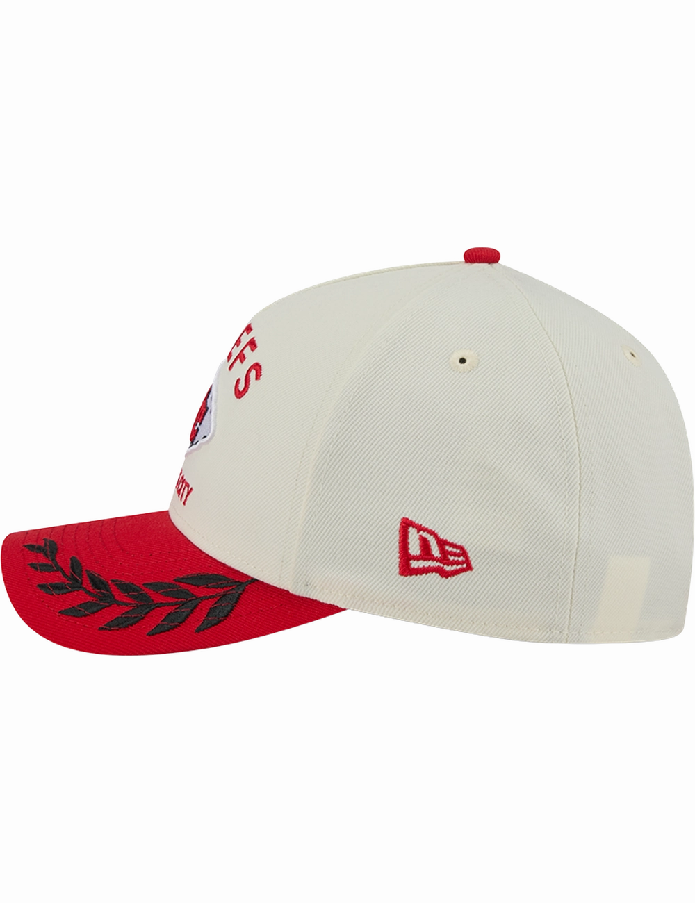Kansas City Chiefs New Era NFL 25 Draft 9FORTY M-Crown Snapback Hat - Chrome