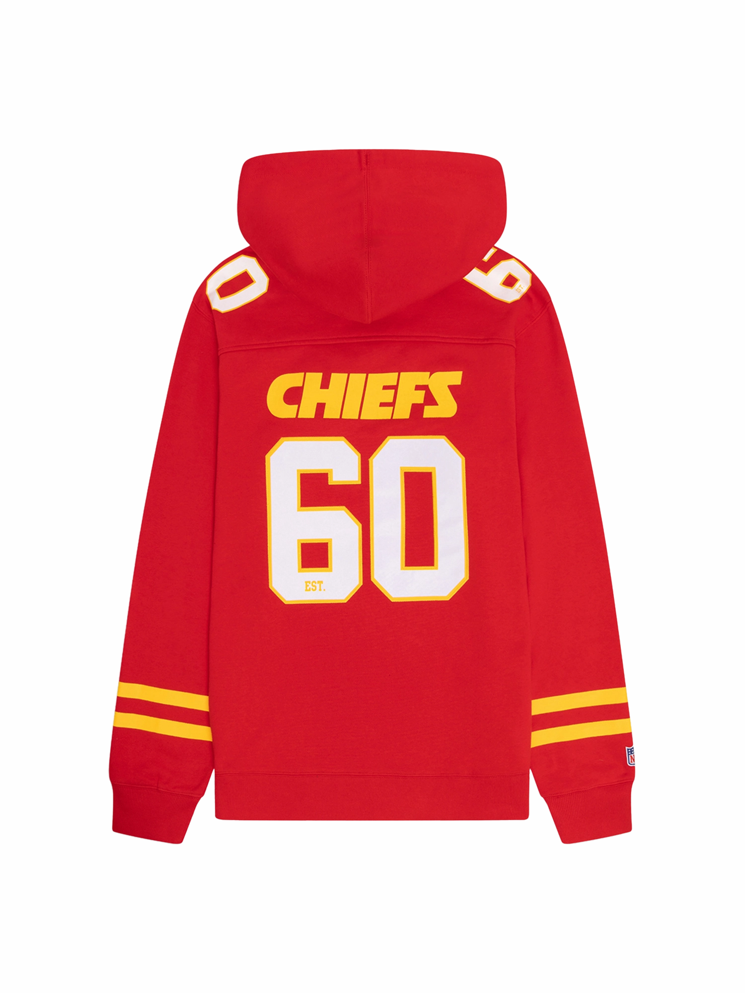 Kansas City Chiefs NFL Foundation Panel Hoodie Jumper - Red