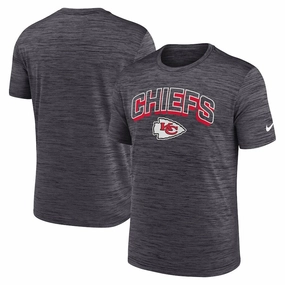 Kansas City Chiefs NFL Nike Velocity Performance T-Shirt - Charcoal