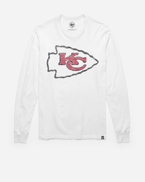 KANSAS CITY CHIEFS PREMIER '47 FRANKLIN LONG SLEEVE TEE