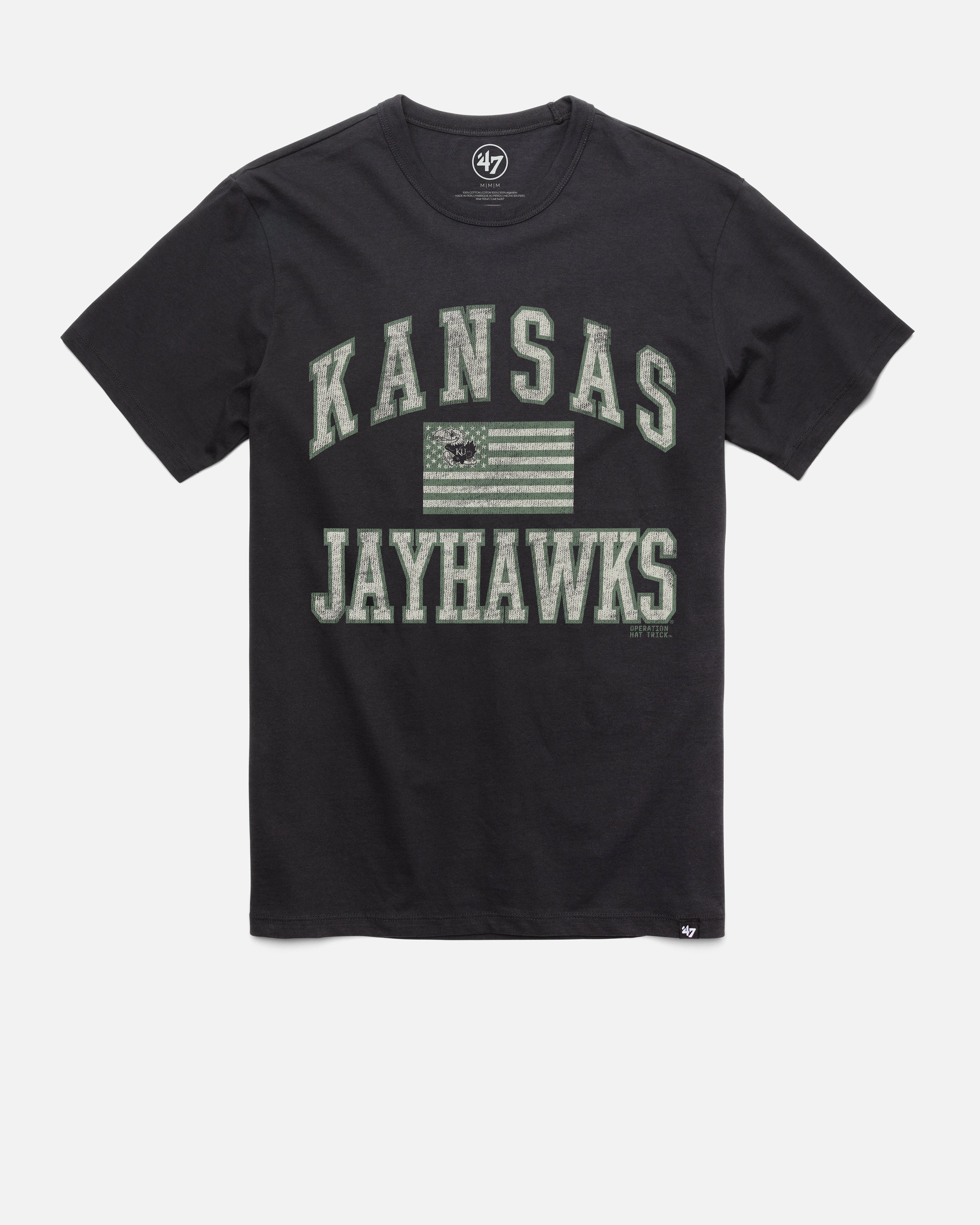 KANSAS JAYHAWKS OHT MAJOR '47 FRANKLIN TEE