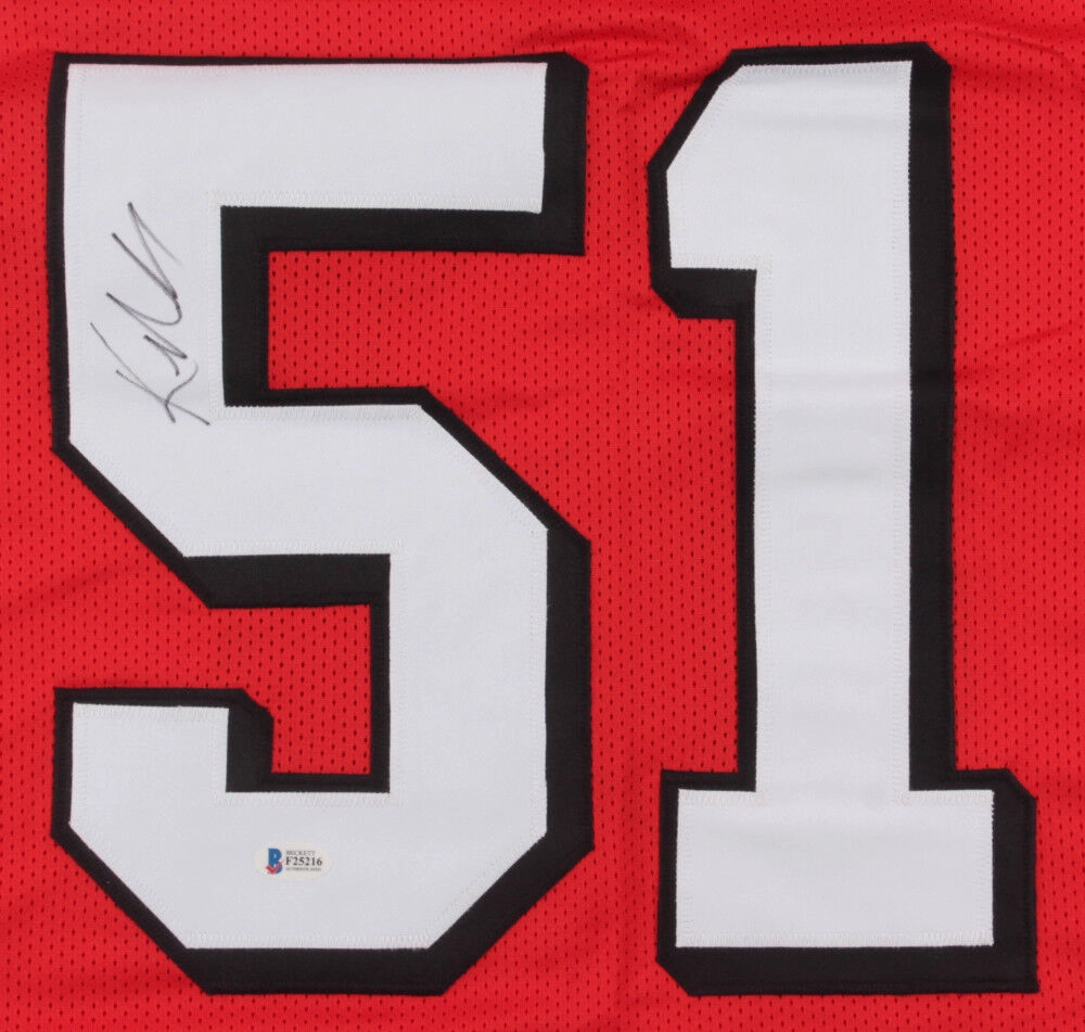 Ken Norton Jr. Signed San Francisco 49ers Jersey (Beckett) 3Super Bowl Champion