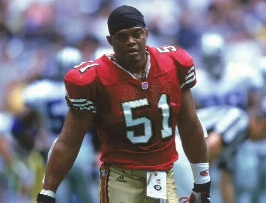 Ken Norton Jr Signed San Francisco 49ers Jersey (Beckett) 3Super Bowl Champion