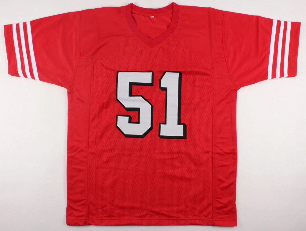 Ken Norton Jr. Signed San Francisco 49ers Jersey (Beckett) 3Super Bowl Champion